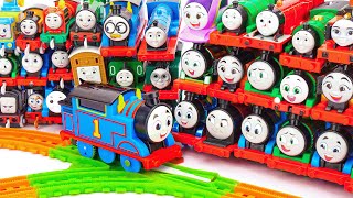 70 Minutes Satisfying with Unboxing Cute Thomas & Friends Track Toys Collection ASMR | Review Toys