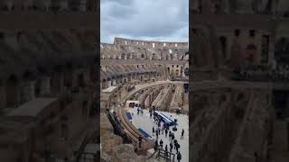 What it really was like at the Colosseum in April  #colosseum  #italy