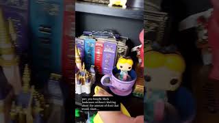 Cleaning your Disney funko pop and Loungefly collection.