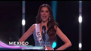 PRELIMINAR: PRESENTACIÓN DE MELISSA FLORES MISS UNIVERSE MÉXICO 🇲🇽