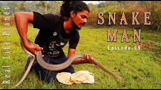 Two Big Rat Snake Rescue In Fishing Net | Snake Man | Episode 9