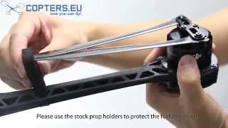 How to Assemble DJI S800 - Tutorial COPTERS.EU