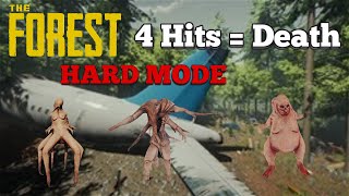 The Forest on HARD MODE #1