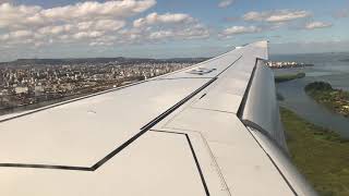 Embraer 195-E2 pousando em Porto Alegre