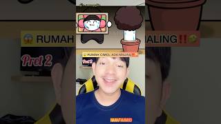 RUMAH CIMOL ADA MALING‼️😱🤣 (Part 2) | hanafiah_mhd #shorts