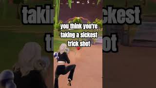 You think you're doing the most blatant trick shot💀