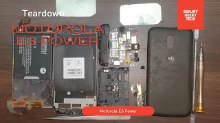 Motorola E3 power Teardown