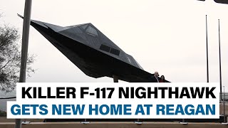 Legendary stealth fighter gets new home at Reagan Library | Reagan Defense Forum