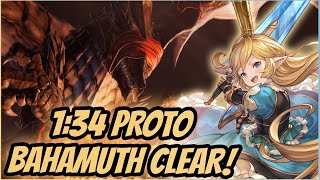 1:34 PROTO BAHAMUT WORLD RECORD (Charlotta POV) Granblue Fantasy: Relink The Final Proud Boss