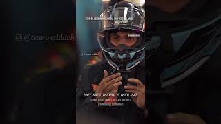 Helmet Mobile Mount | Team Redditch Angamaly #helmet #bikeaccessories #bike #bikegear #helmetshop