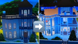 I Gave The Goths’ House A Modern Renovation In The Sims 4!