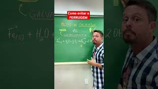 Como evitar a ferrugem | Como evitar a corrosão de um metal #química #enem #enemdicas #vestibular