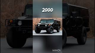 The Evolution of Hummer sur Car (1992~2022)#shorts #viral #viralshort