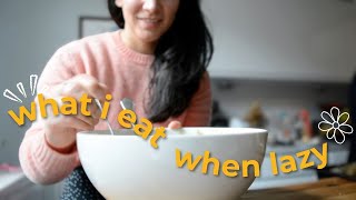 what I eat in 3 LAZY days *what my Greek parents (and British husband) cook for me*