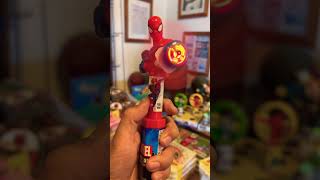 SPIDER-MAN MARVEL CANDY FAN candies inside #viral #toy #shorts #short  #youtubeshorts #love #fypシ