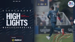 First Win | Steelbacks vs Rapids | Metro Bank One Day Cup Highlights