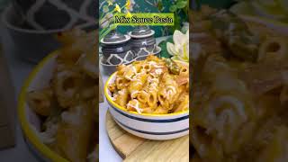 Mouthwatering Mix Sauce Pasta Supar Creamy|| #shorts||