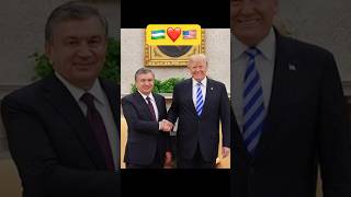 Prezident Shavkat Mirziyoyev AQSH prezidenti Donald Trampni g'alaba bilan tabrikladi ❤️🇺🇿🇺🇸👍