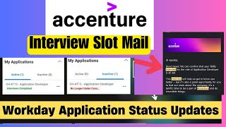 Accenture Interview Results out || Application Status || Offer Letter