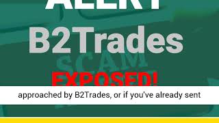 B2Trades Review | B2Trades Scam Warning | B2Trades complaints