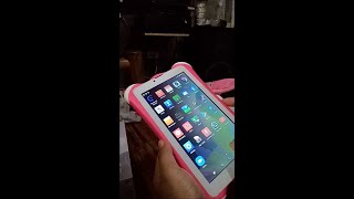 Unboxing C7 Mini Tablets For kids  with my Daughter Ashly