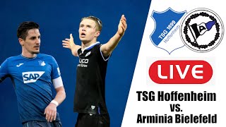 TSG 1899 Hoffenheim vs. Arminia Bielefeld  - LIVEREACTION / Bundesliga, 22. Spieltag