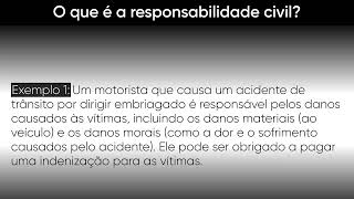 O que é a responsabilidade civil - Conceito, Fundamento e Exemplos