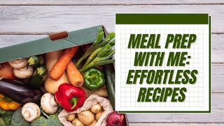 Quick and Easy Meal Prep for Busy Professionals