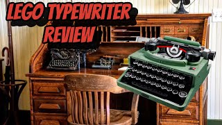 LEGO Typewriter Review #21327