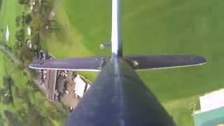 Parkzone Corsair RC quick flight with Wing cam onboard.