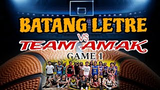 BATANG LETRE vs TEAM AMAK 🏀 #funny #entertainment #basketball