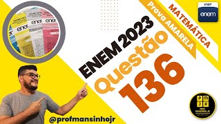 Questão 136 (Caderno AMARELO) ENEM 2023 | [MATEMÁTICA] - Questão do Carboidrato