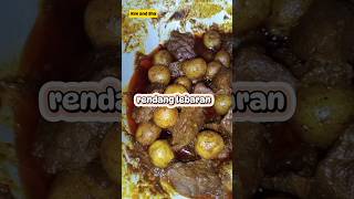 masak rendang daging sapi untuk lebaran sesimple itu