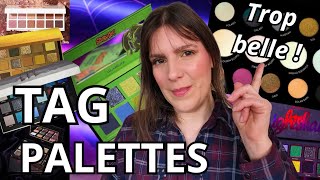 TAG PALETTES | Je réponds à @clabaldie et je vous dis tout sur mes palettes !