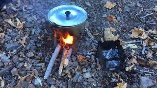 How to build a $1 backpacking stove.