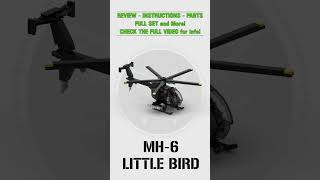 LEGO MH-6 Littlebird - 1/35 Scale Scale #lego #moc #afol #fyp #fypシ #shorts #short #littlebird #mh6