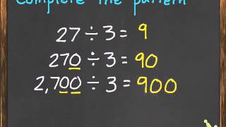 Divide Multiples of 10, 100, and 1,000. 6-1