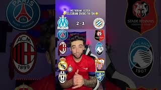 PRONOS FOOT DU DIMANCHE (PSG, MARSEILLE…) 🇫🇷🇮🇹🇪🇸