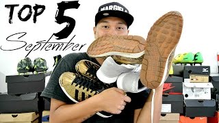 Monthly Top 5 Sneakers: September