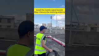 Steps for installing a mobile signal booster #signalbooster #factory #manufacturer