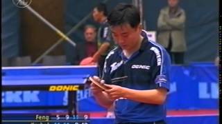 Tischtennis Bundesliga: Petr Korbel vs Feng Zhe 2002