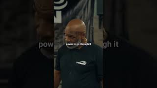 pushing through the pad "Knockout Motivation: Mike Tyson's Secrets to Success | YouTube Shorts"