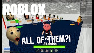 BE ANY ONE U WANT!!!!!!!!!!!!(ROBLOX BALDI BASICS ROLEPLAY RP)