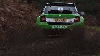 Wyedean Rally 2024  - Flat out Action