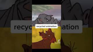 Disney's recycled animation part 2 #shorts