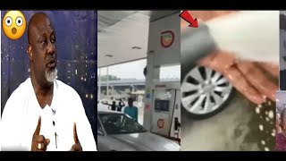 Shocking! Fuel Station Sells Water | As Dino Melaye Call Out Pres.Buhari For Scaming Nigerians