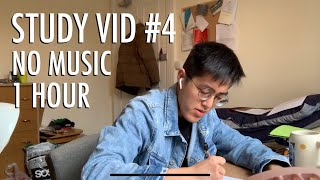 Study With Me #4 || No Music, Busy Week 7 Lent in Cambridge T^T