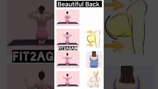 Woman Workout For Beautiful Back🔥🔥#shortsvideo #fitness #workout #woman#reducebellyfat