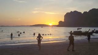 Railay Beach Sunset Krabi