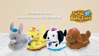 Vtech Baby 80-188804 - Tip Tap Tiere - Plüsch-Katze, gelb